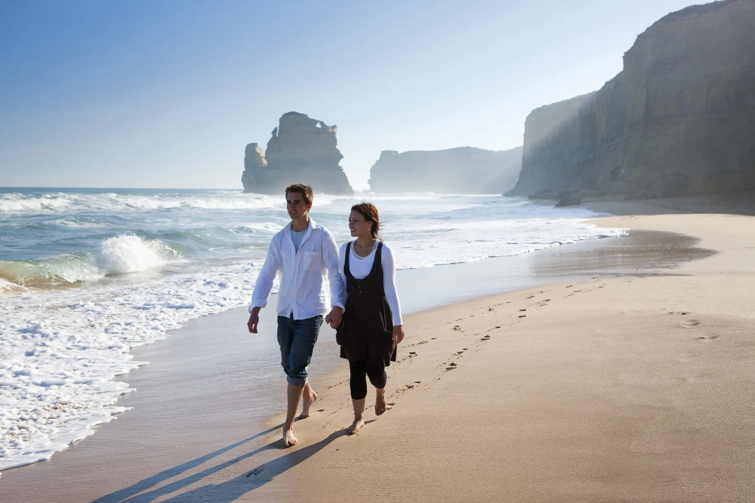 12 apostles walking