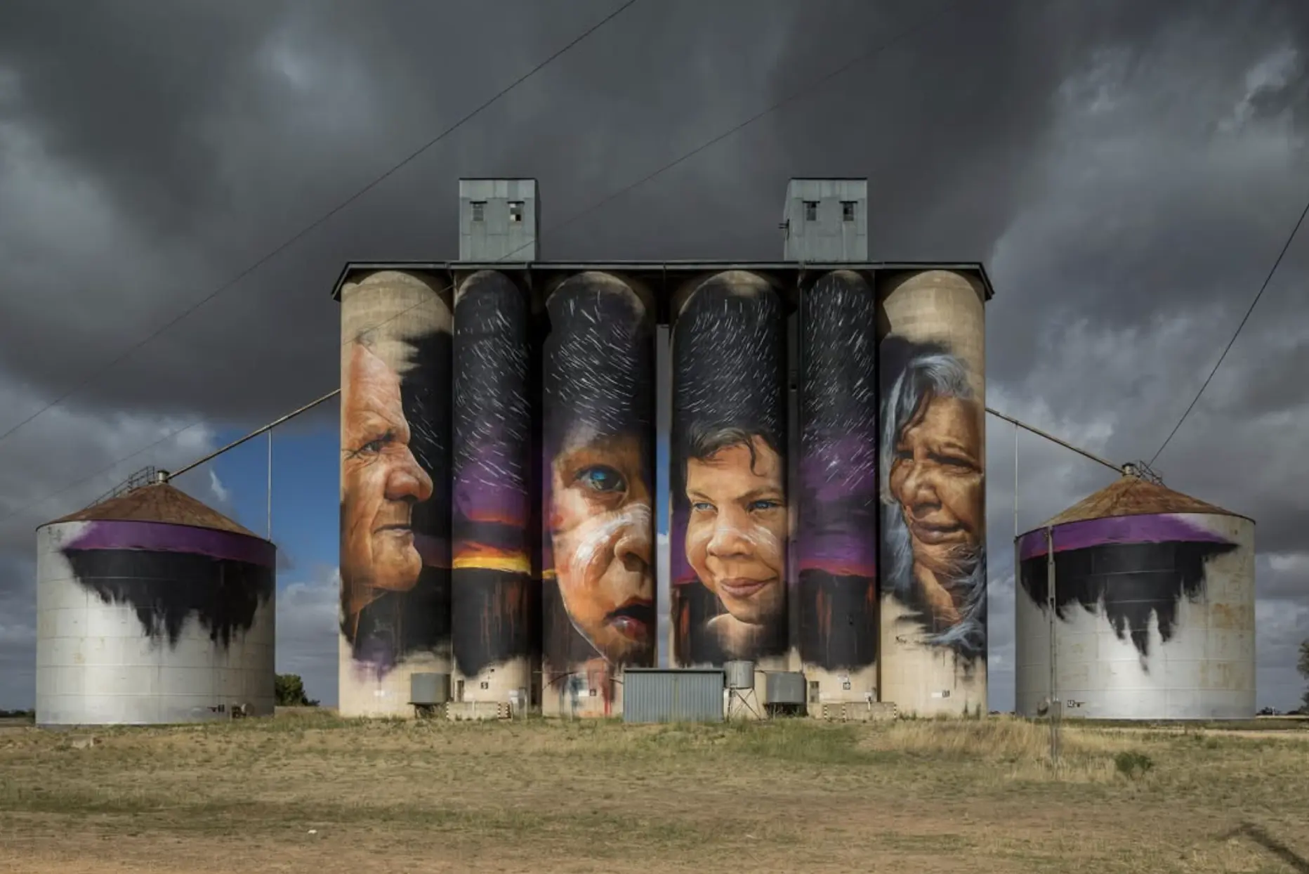 Brim Silo Art