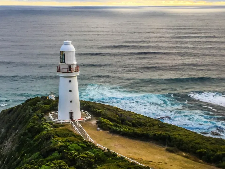 Cape Otway Lighthouse from Above