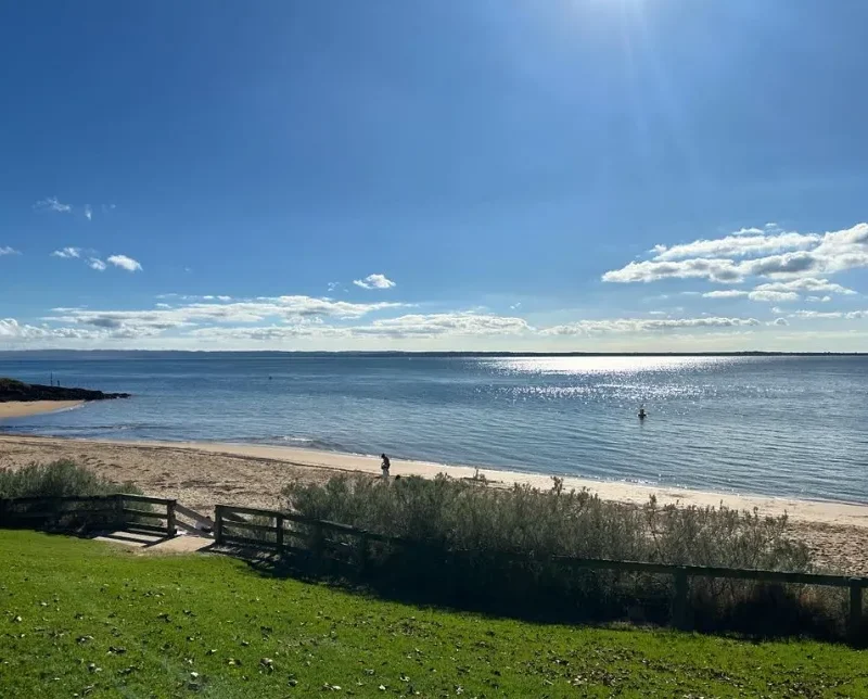 Cowes beach