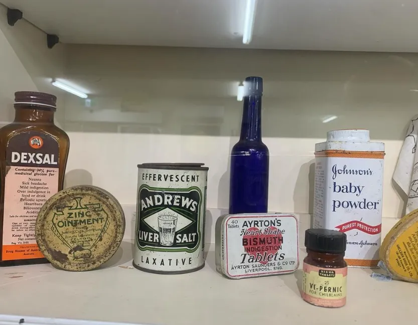 Exhibits at Allansford Cheese World Museum