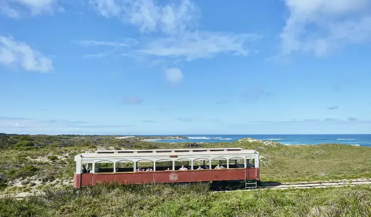 Explore the Oliver Hill Train and Tunnels on Rottnest Island