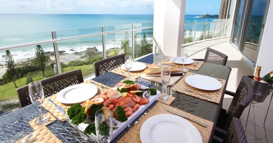 Explore the shops and restaurants on Mooloolaba Esplanade
