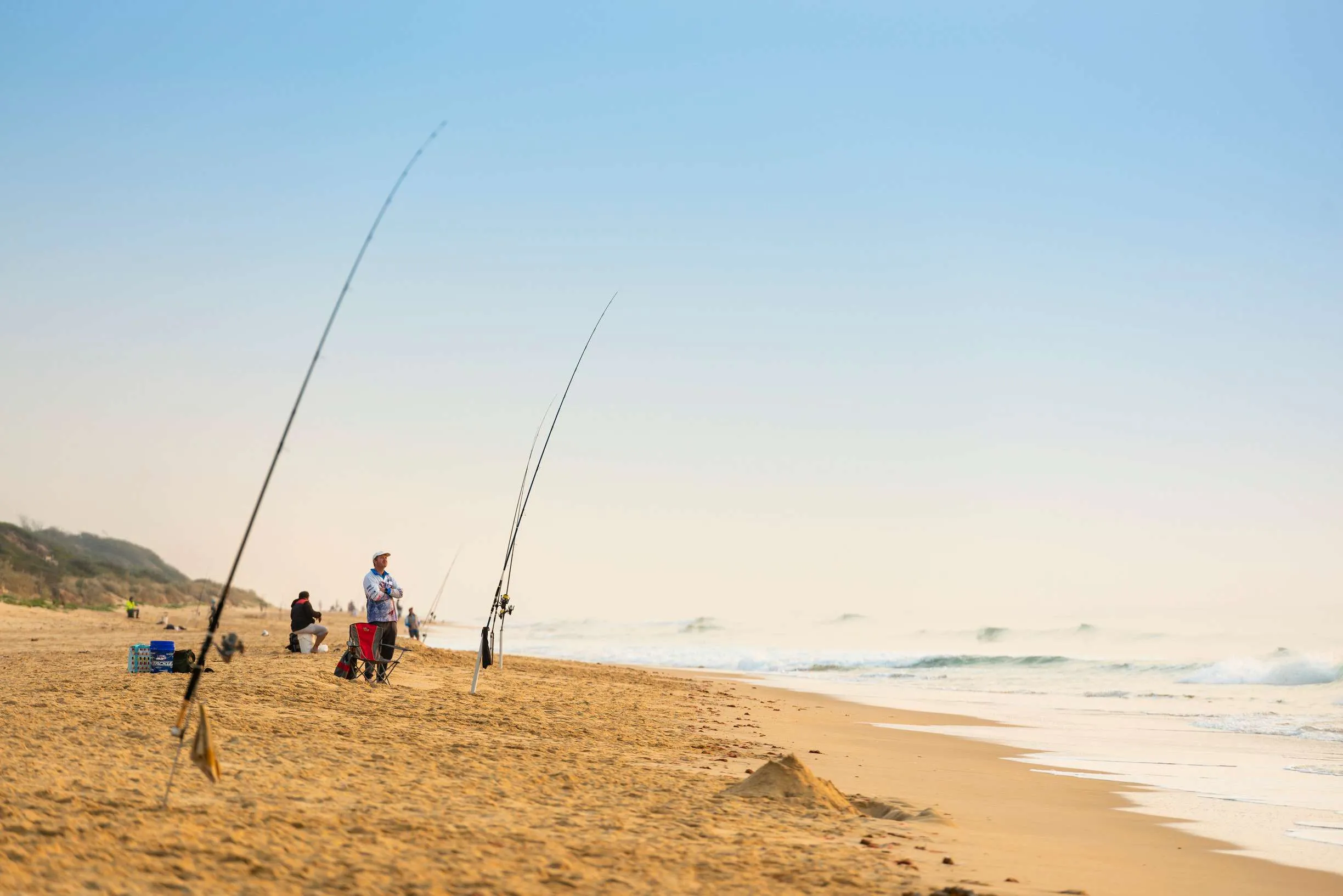 Fish from anywhere - beach, rocks, or boat