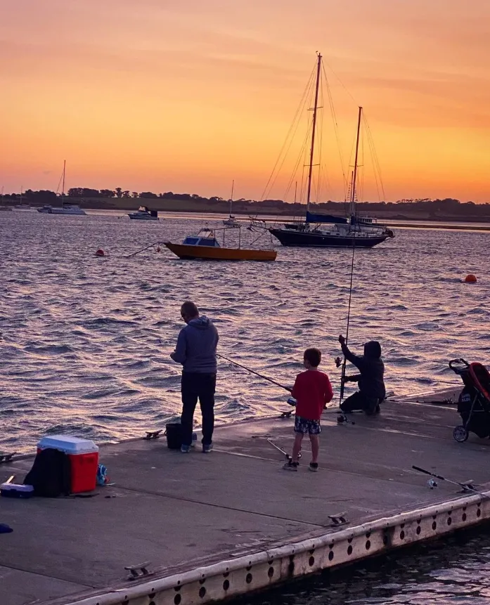 Fishing Rhyll Jetty