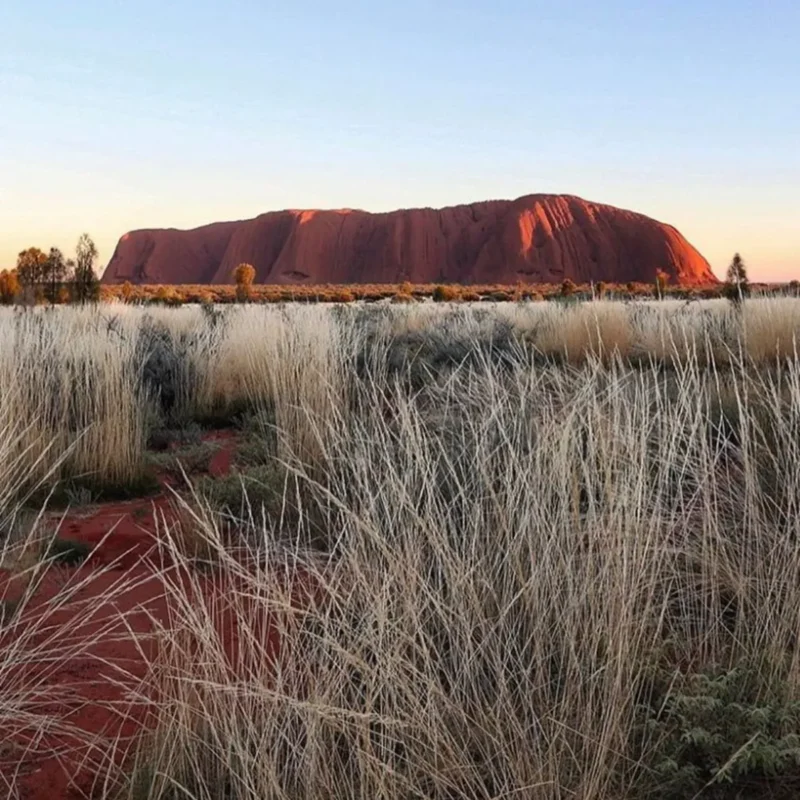 Hiking Around Uluru