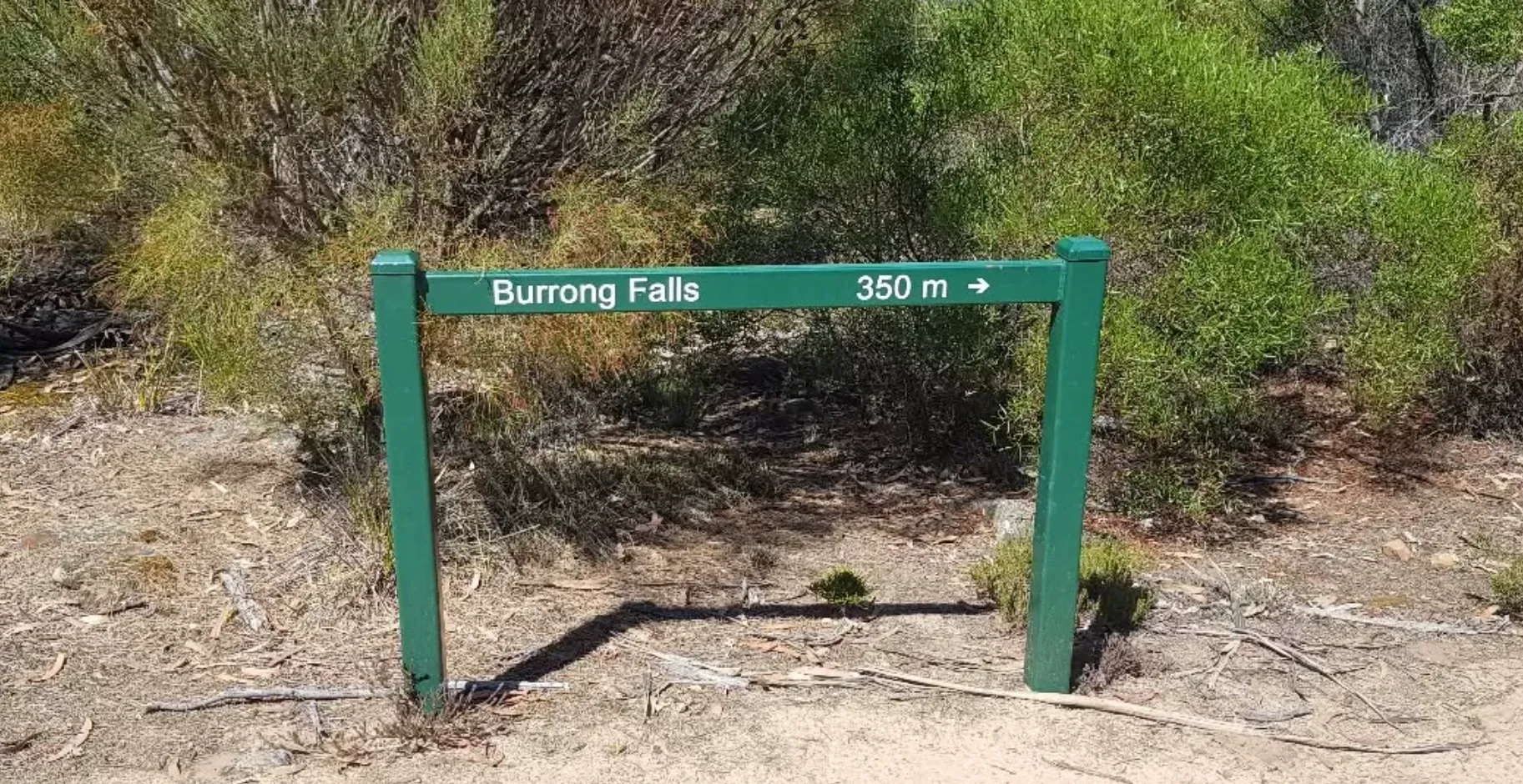 How to get there Burrong Falls