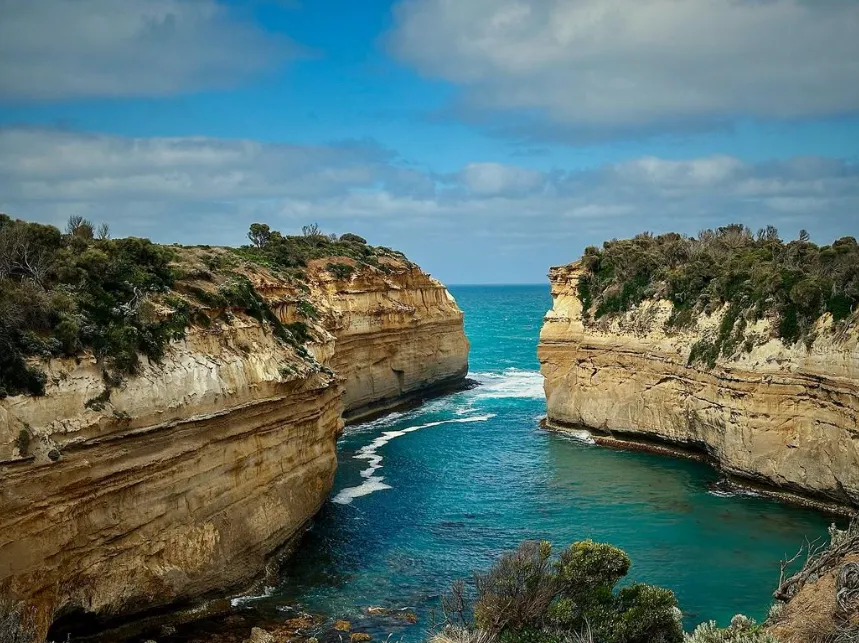 Loch Ard Gorge Aerial View