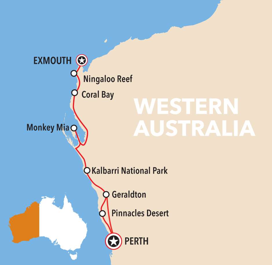 exmouth to perth itinerary