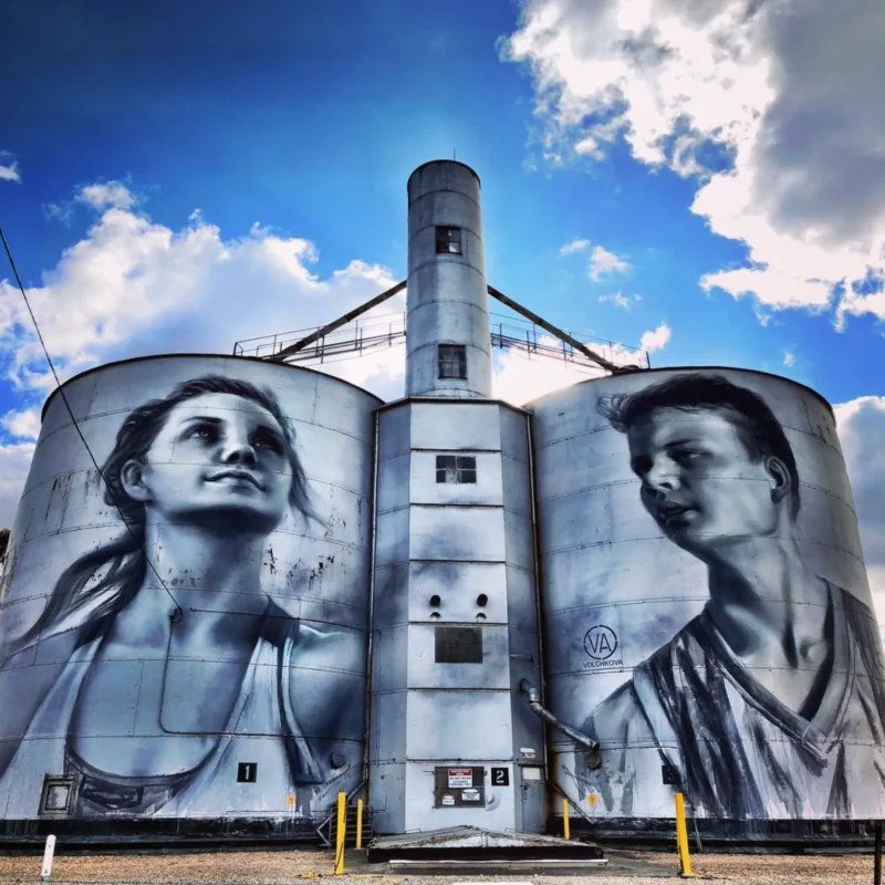 Rupanyup Silo Art, Grampians