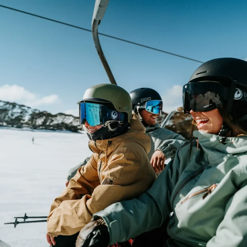 Snowboarder’s to the Victorian Alps