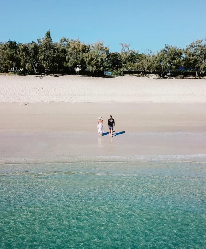 Take a stroll on the Mooloolaba Boardwalk