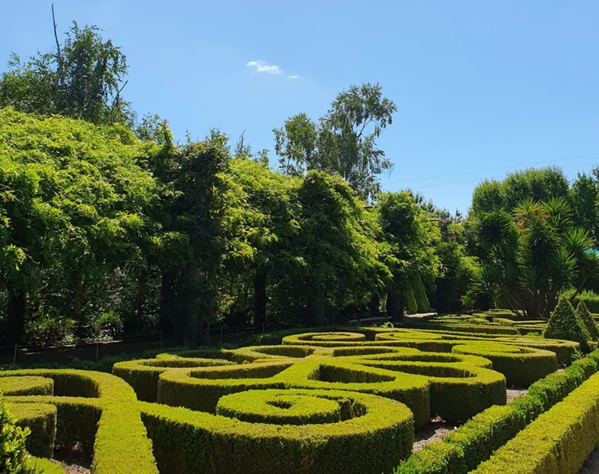 The labyrinth Alowyn Gardens