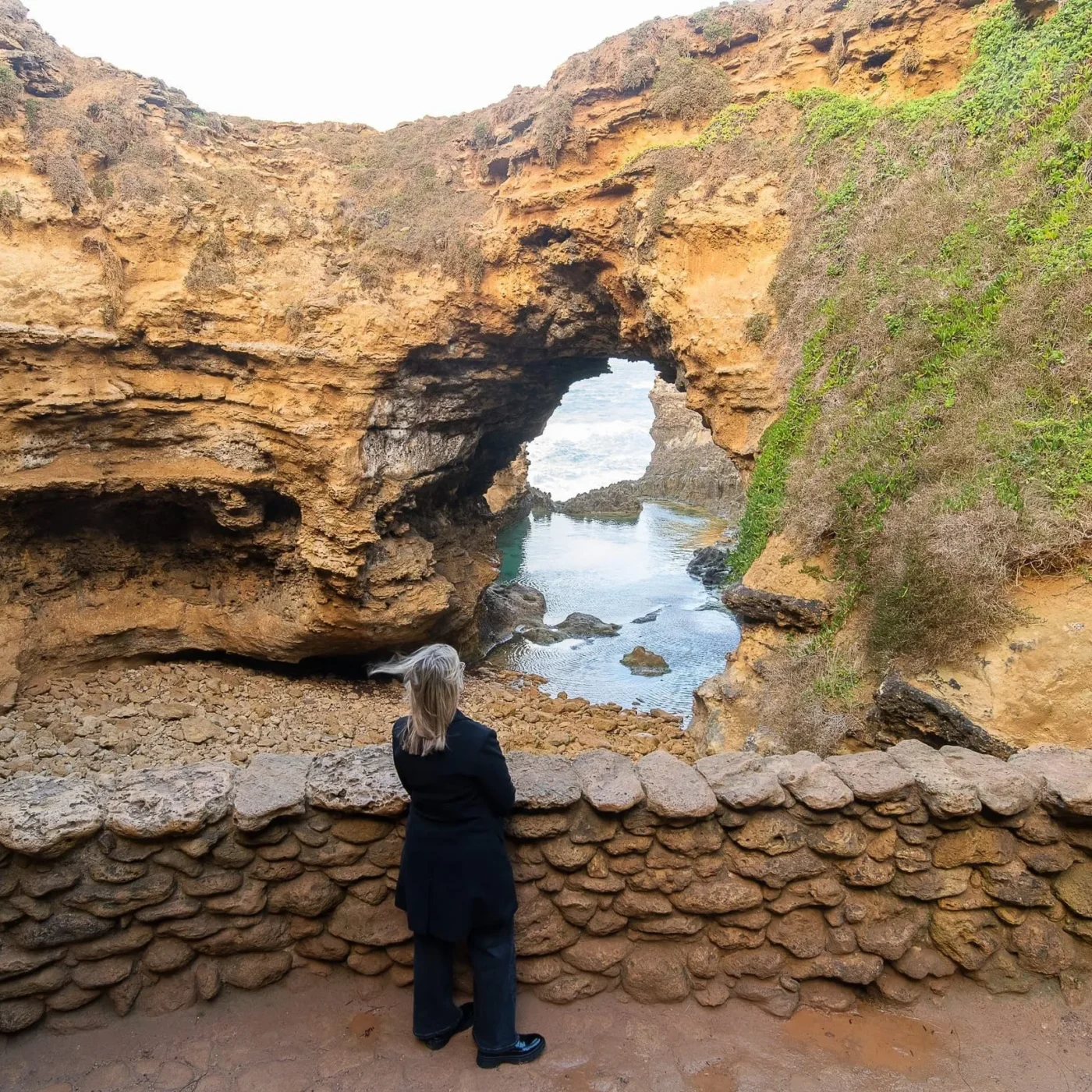The process of how The Grotto was formed 
