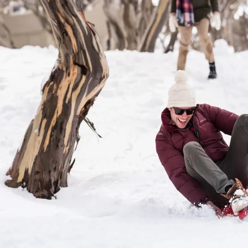 Tobogganing in Victoria’s Snowfields