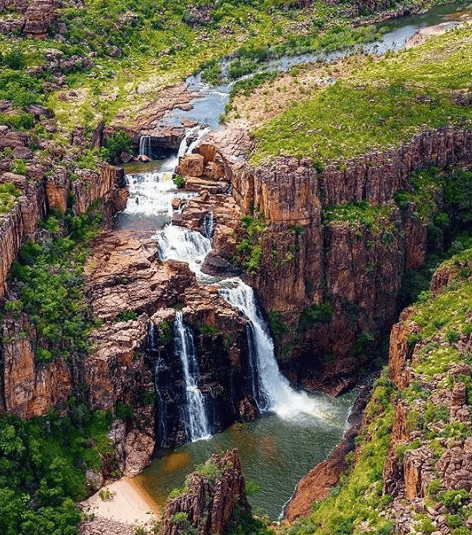 Wet and Dry Twin Falls