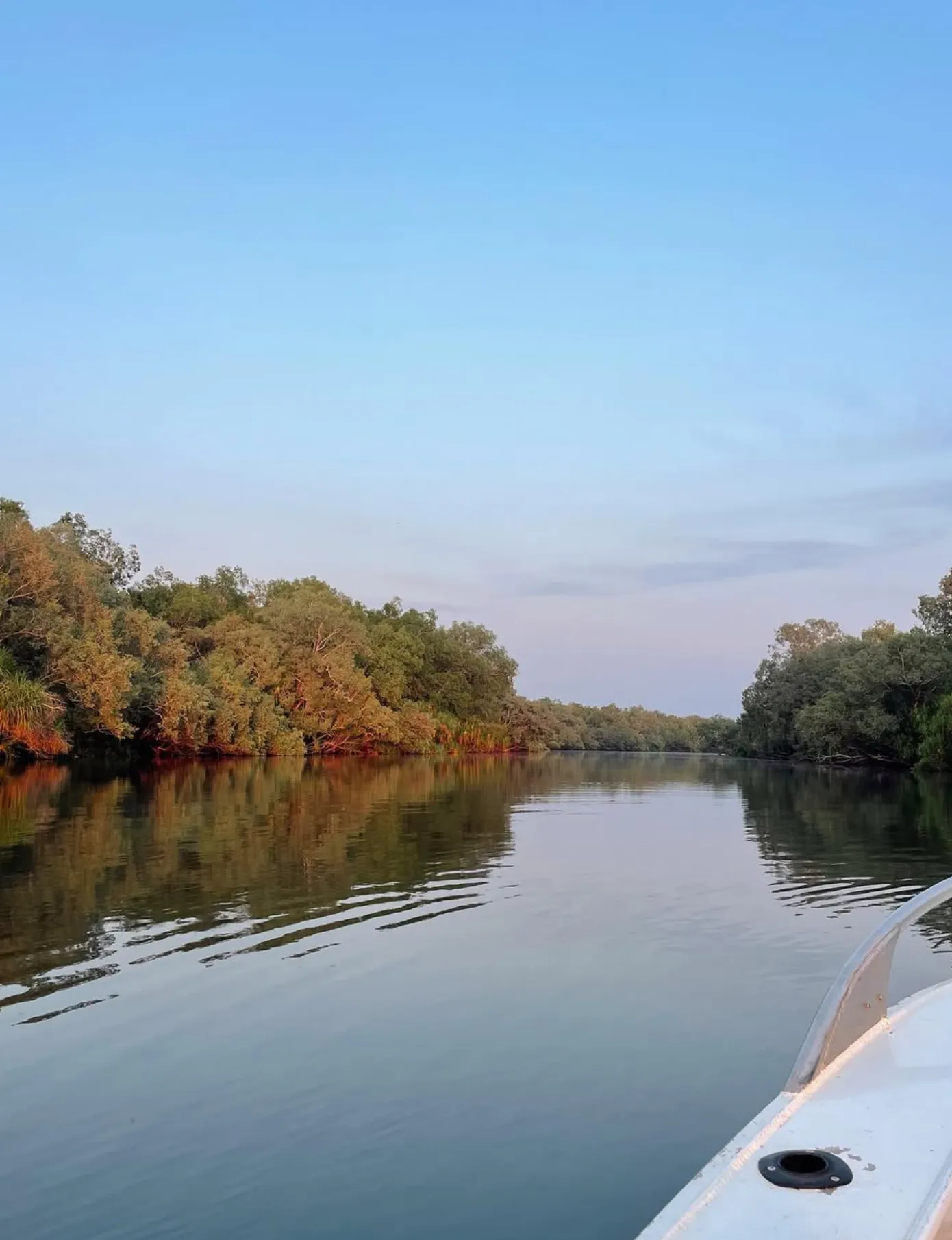 Yellow Water Billabong located