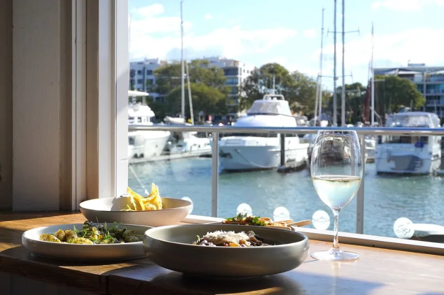 You can visit The Wharf Mooloolaba
