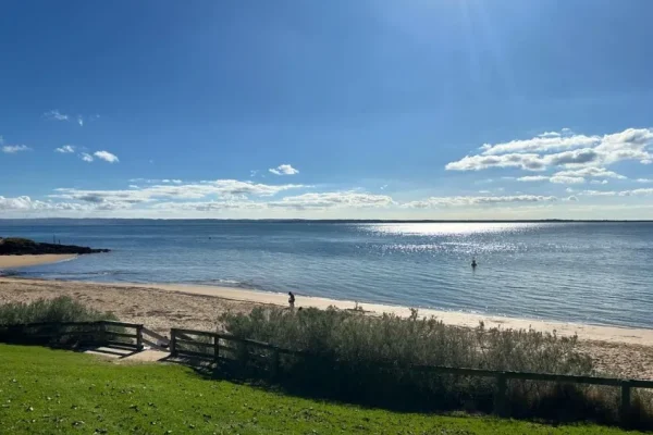 Cowes beach