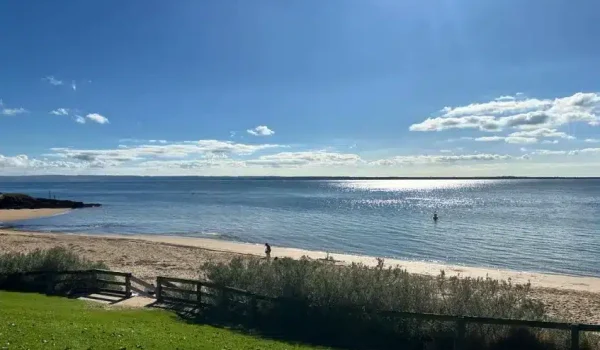 Cowes beach