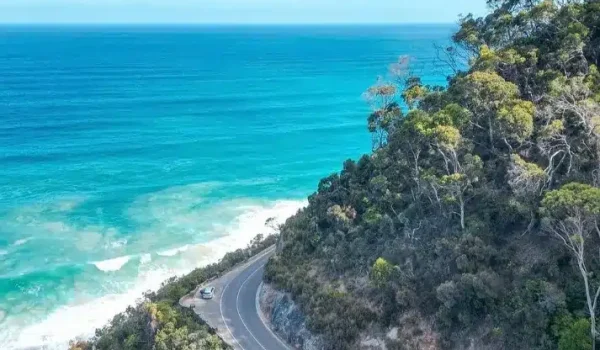 Cycle Part of the Great Ocean Road on a Mountain Bike