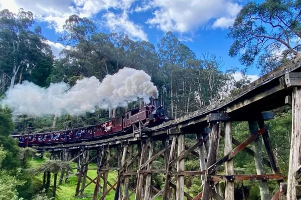 Explore the Puffing Billy Railway