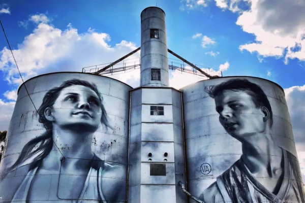 Rupanyup Silo Art, Grampians