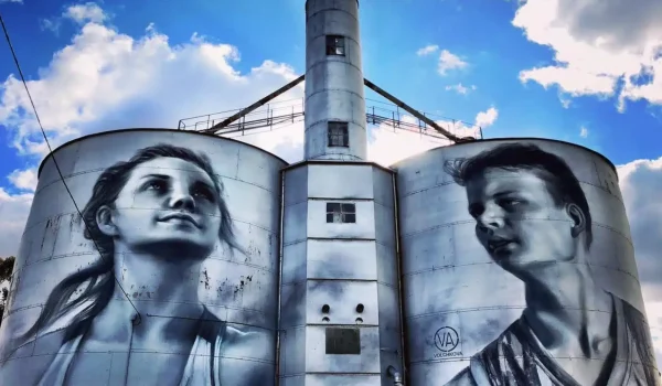 Rupanyup Silo Art, Grampians