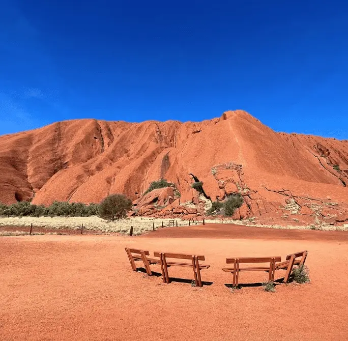 helicopter tour of Uluru