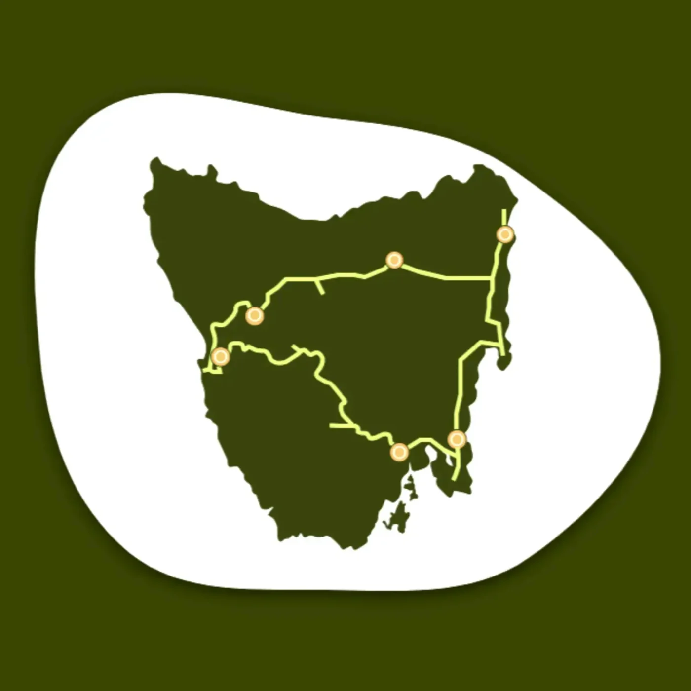 maps 6 Day Tasmanian Tour
